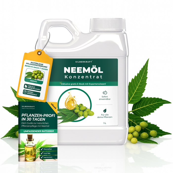 Neemöl mit Emulgator - Niemöl als natürliches Pflanzenschutzmittel
