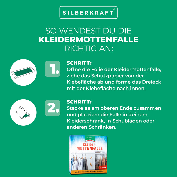 Efficace trappola per tarme: protezione efficace contro le tarme negli armadi e nei cassetti
