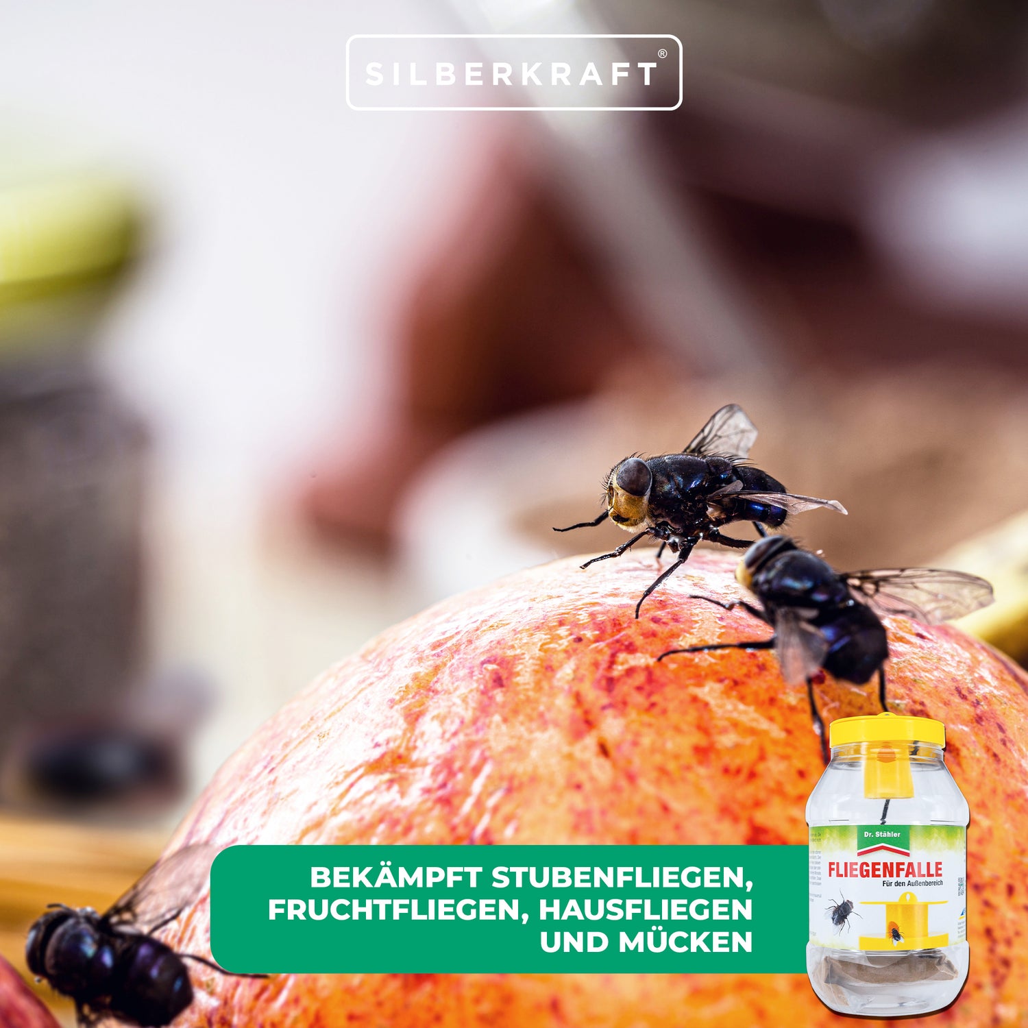 Efficace repellente per mosche: trappola per mosche altamente efficace per il giardino e la terrazza