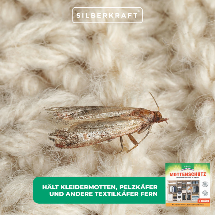 Efficace protezione antitarme: sacchetti profumati contro danni a vestiti e tessuti