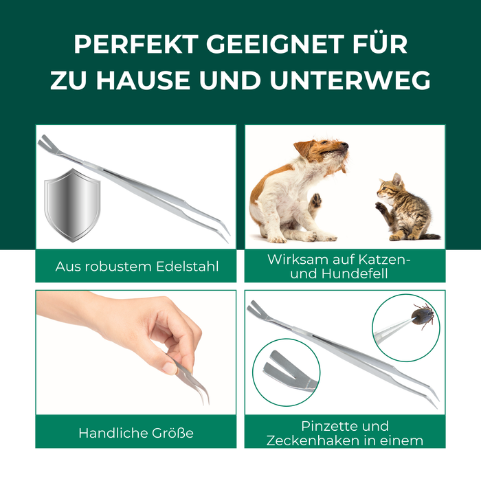 Pince à tiques premium