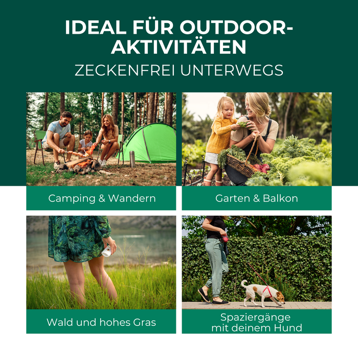 Zeckenspray Zeckenschutz - Anti Zecken Spray
