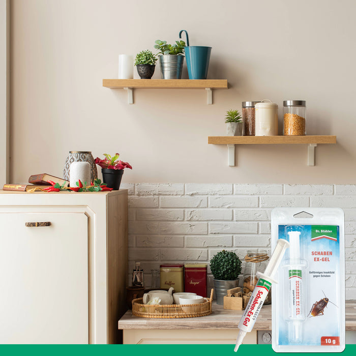 Effektives Schaben-Ex Gel gegen Schabenbefall | Kakerlaken Gek