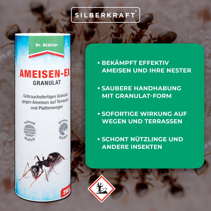 Granuli anti-ex comprovati per una difesa efficace dai parassiti