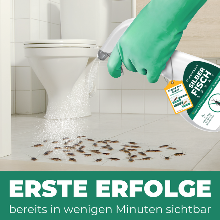 Silberfisch Spray 500ml inkl. E-Book