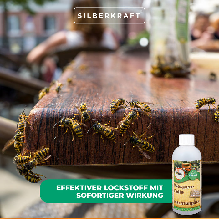 Nachfüllpack Silence Wespenfalle: Wirksamer Schutz vor lästigen Wespen