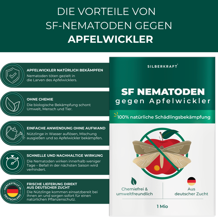 SF Nematoden gegen Apfelwickler