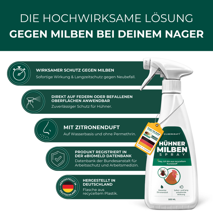 Milbenspray Hühner