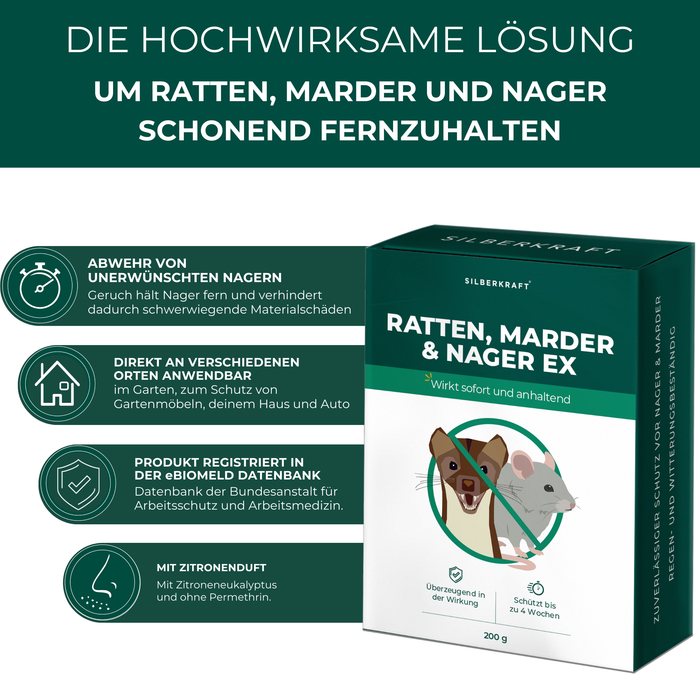 Ratten, Marder & Nager Ex Granulat