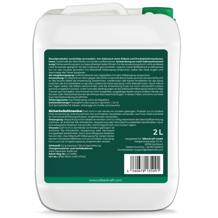 Milbenspray für Katzen