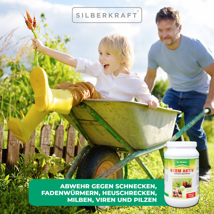 Neem Aktiv: Spezialdünger-Granulat für Gemüse und Zierpflanzen
