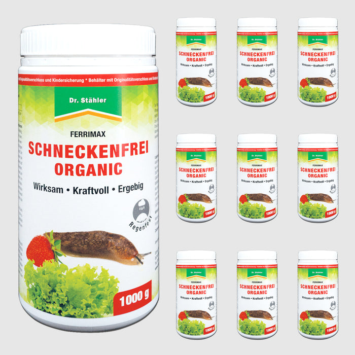 Schneckenfrei-Organic: Effektiver Schutz vor Schnecken im Garten
