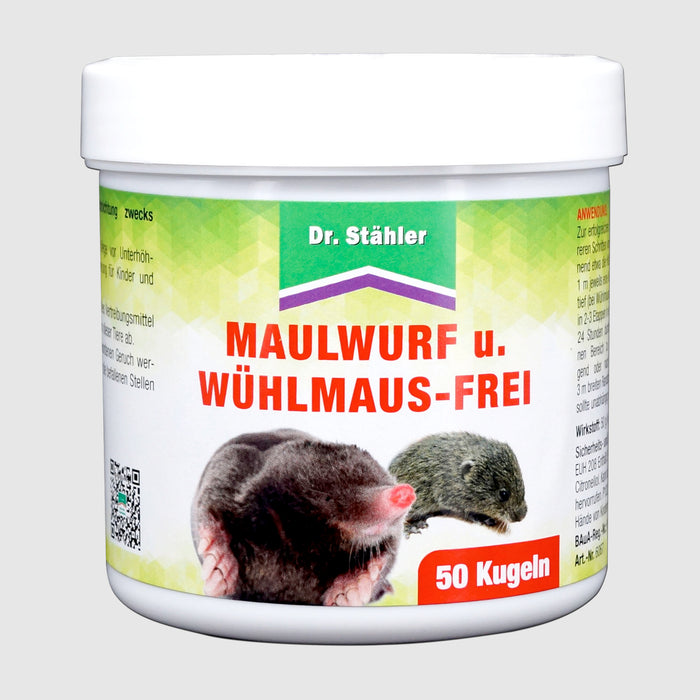 Maulwurf- u. Wühlmausfrei
