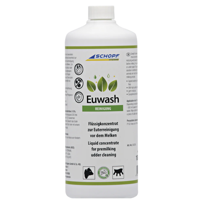 Concentré Euwash : Soin efficace des mamelles avec formule à l'eucalyptus