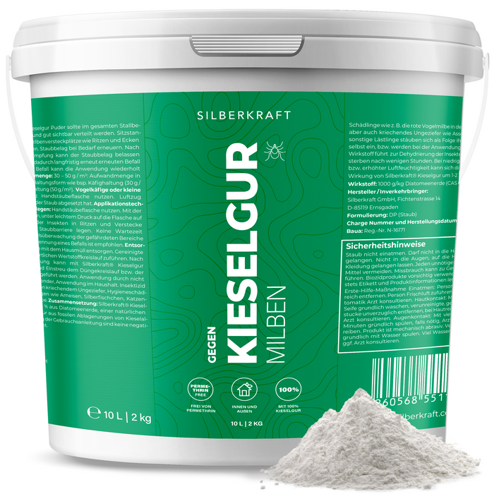 Kieselgur Eimer 10 L