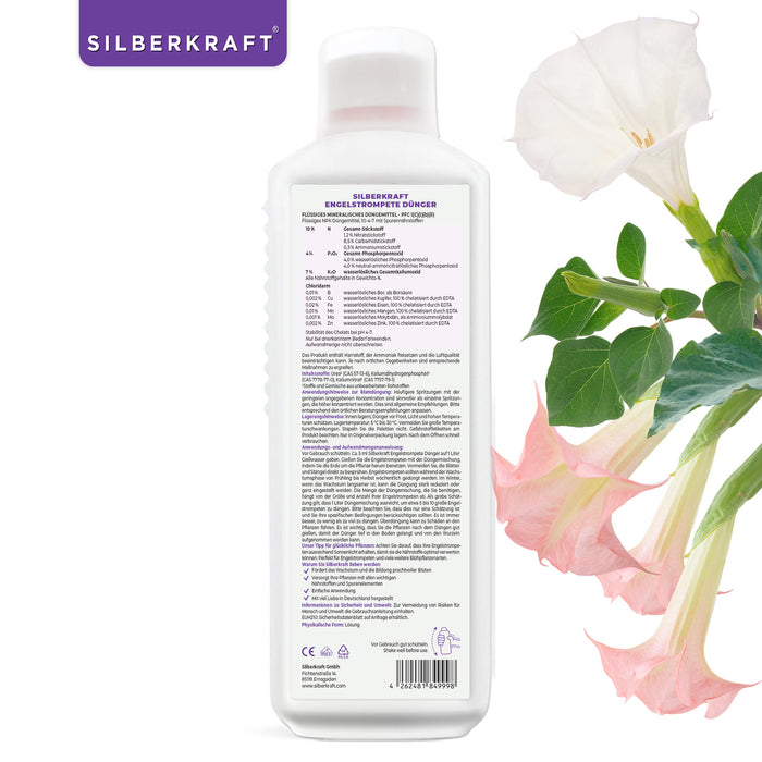 Engelstrompete Dünger - Mineralischer NPK Flüssigdünger mit Stickstoff - Dünger für Engelstrompete