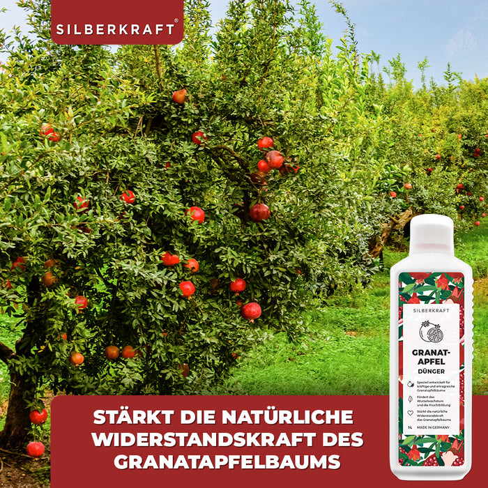 Granatapfel Dünger - Mineralischer NPK Flüssigdünger mit Stickstoff - Dünger für Granatapfelbaum