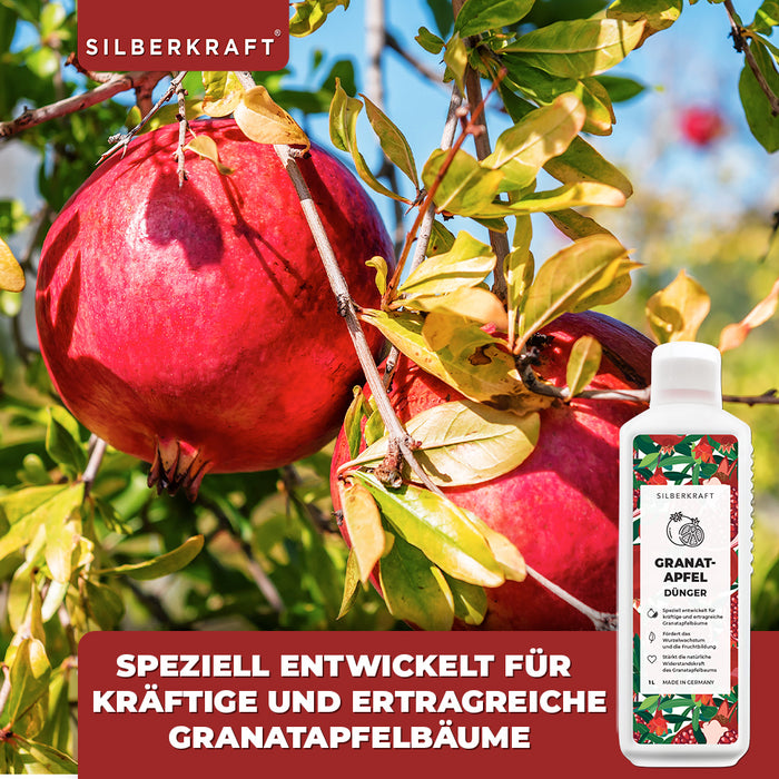 Granatapfel Dünger - Mineralischer NPK Flüssigdünger mit Stickstoff - Dünger für Granatapfelbaum