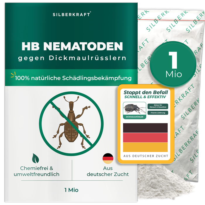 HB Nematoden zur Bekämpfung von Dickmaulrüsslern &  Engerlingen