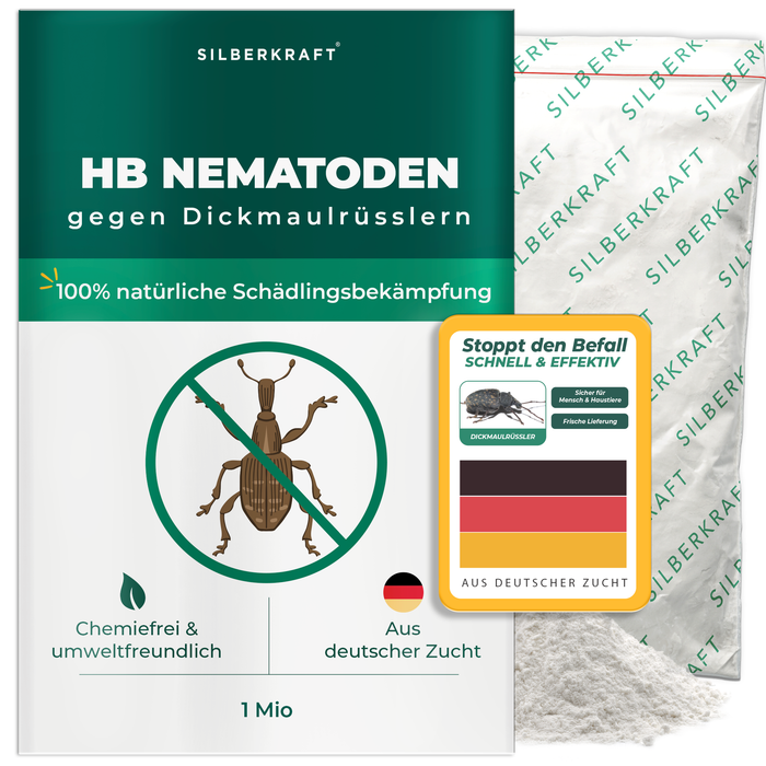 HB Nematoden zur Bekämpfung von Dickmaulrüsslern &  Engerlingen
