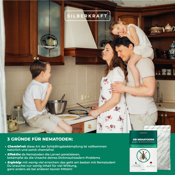 HB Nematoden zur Bekämpfung von Dickmaulrüsslern &  Engerlingen