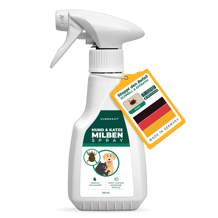 Milbenspray für Hunde & Katzen