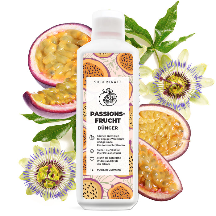 Passionsfrucht Dünger - Mineralischer NPK Flüssigdünger mit Stickstoff - Dünger für Passionsfruchtpflanzen - Maracuja Dünger - Passionsblumen Dünger - Exotischer Pflanzendünger