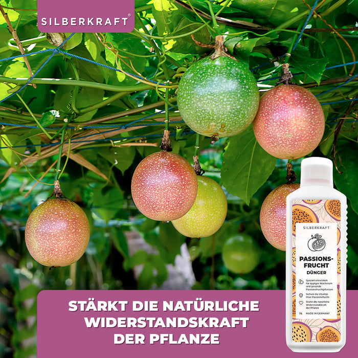Passionsfrucht Dünger - Mineralischer NPK Flüssigdünger mit Stickstoff - Dünger für Passionsfruchtpflanzen - Maracuja Dünger - Passionsblumen Dünger - Exotischer Pflanzendünger