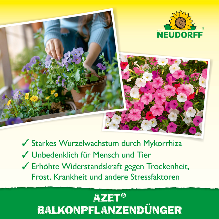 Neudorff Azet Balkonpflanzen Dünger 750g