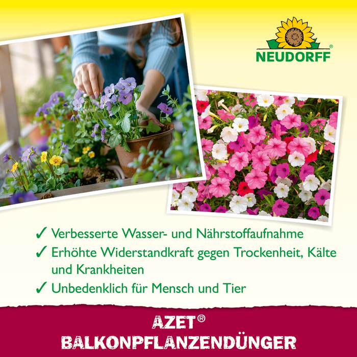 Neudorff Azet Balkonpflanzen Dünger