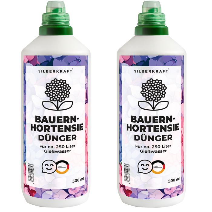 Bauernhortensien Dünger, Flüssigdünger für kräftige Blüten & gesundes Wachstum