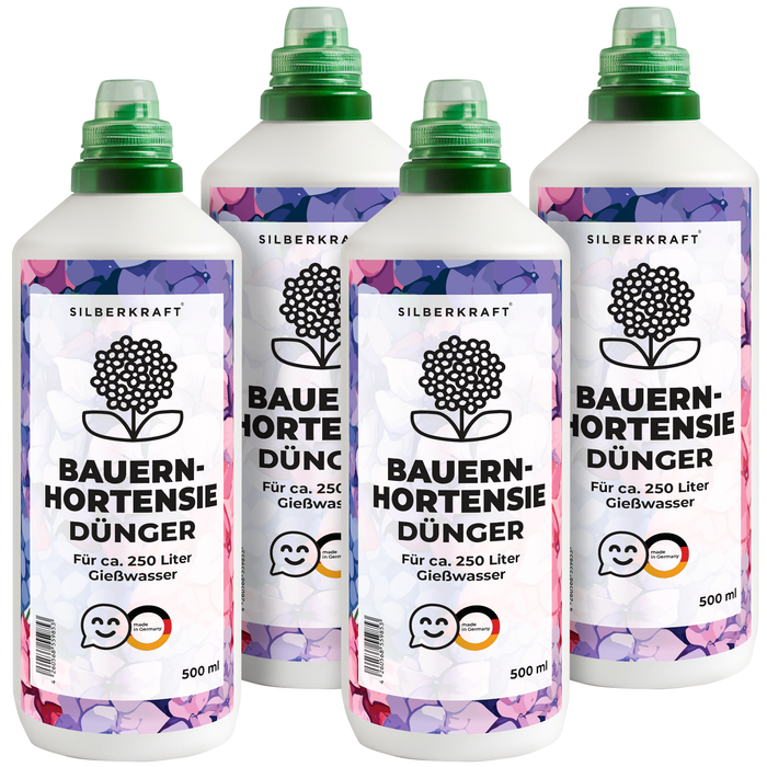Bauernhortensien Dünger, Flüssigdünger für kräftige Blüten & gesundes Wachstum