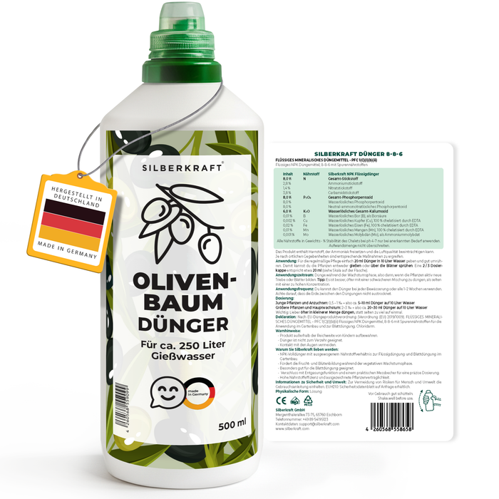 Olivenbaum Dünger