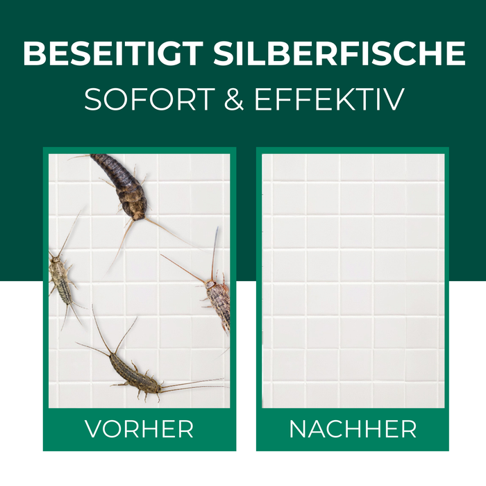 Silberfischspray - Silberfische / Papierfische vertreiben