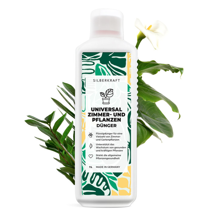 Universaldünger für Zimmer- und Gartenpflanzen - Mineralischer NPK Flüssigdünger mit Stickstoff - Dünger für Gemüse - Pflanzendünger