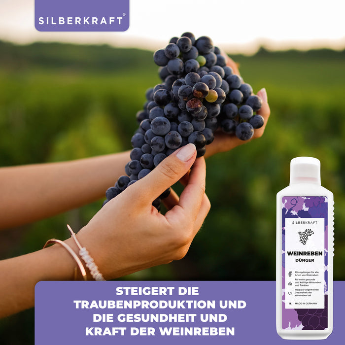 Weinreben Dünger - Mineralischer NPK-Flüssigdünger mit Stickstoff - Dünger für Weinreben - Weinstock Dünger