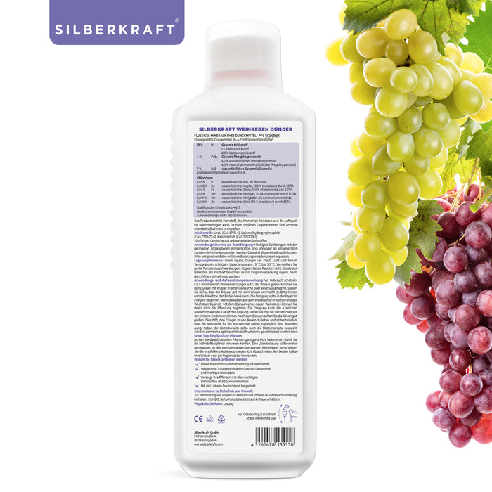 Weinreben Dünger 1 Liter für alle Arten von Weinreben