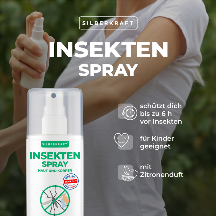 Insektenspray Haut & Körper - Silberkraft
