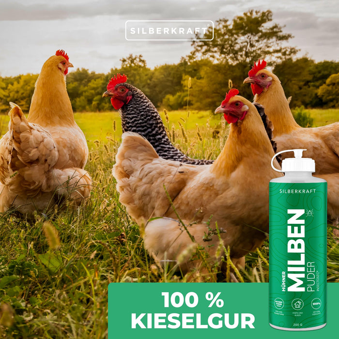 Milbenpuder Hühner