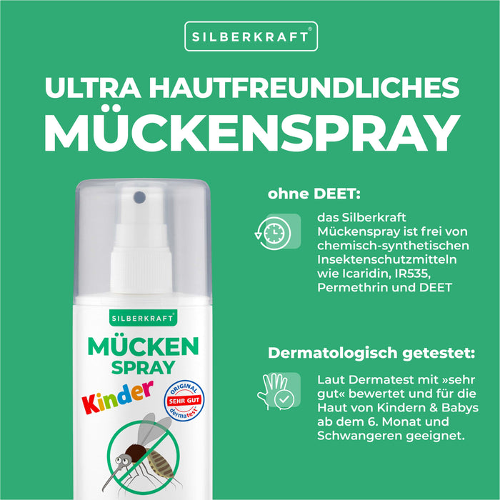 Mückenspray für Kinder & Babys ab dem 6ten Monat