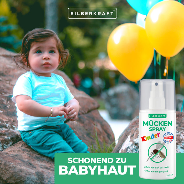 Mückenspray für Kinder & Babys ab dem 6ten Monat