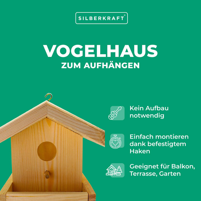 DIY Vogelhaus zum Aufhängen