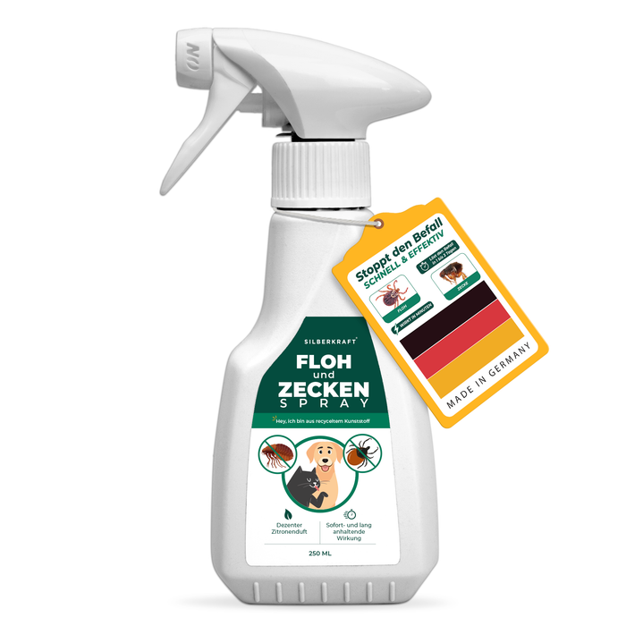 Spray antipulci e zecche per cani e gatti