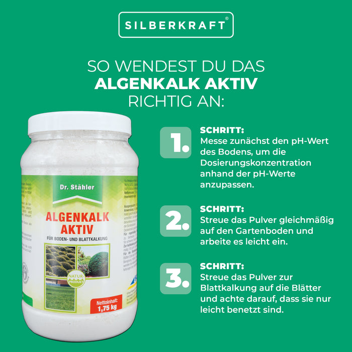 Algenkalk Aktiv - Für die Förderung der Pflanzengesundheit