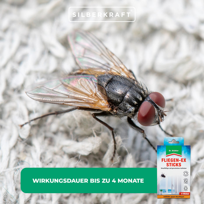 Fliegen-Ex Sticks - Unauffällige und geruchlose Fliegenbekämpfung