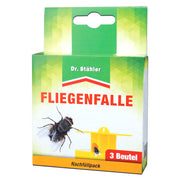 Fliegen-Köderfalle für den Außenbereich - 3er Nachfüllpack für langanhaltende Schädlingskontrolle
