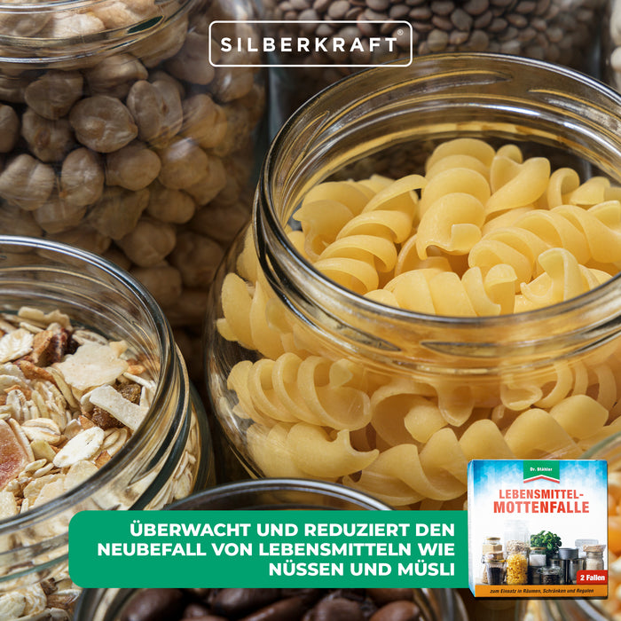 Zuverlässige Lebensmittel-Mottenfalle: Effektiver Mottenschutz für Küchen und Vorratsschränke