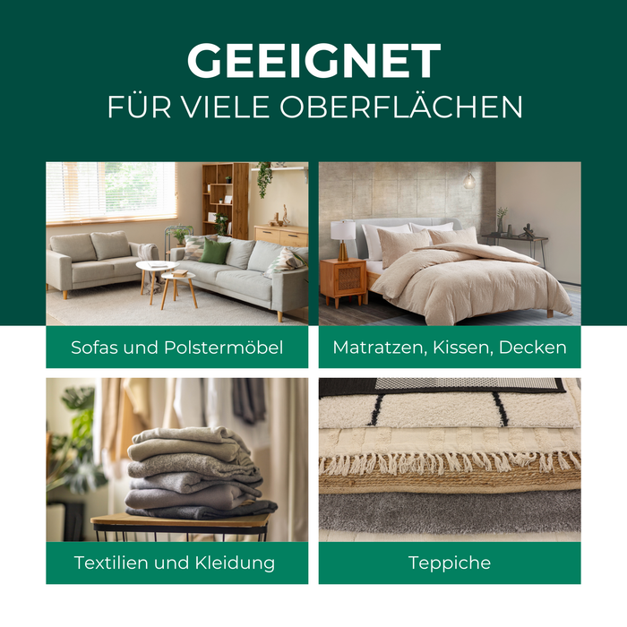 Spray anti-acariens pour matelas et textiles - combat les acariens au lit