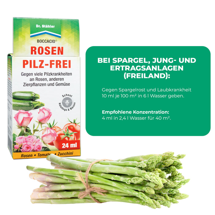 Boccacio® Rosen Pilz-Frei: Zuverlässiger Schutz vor Pilzkrankheiten für deine Pflanzen