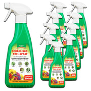 Efficace spray antiparassitario per un ambiente vegetale protetto senza acari e afidi